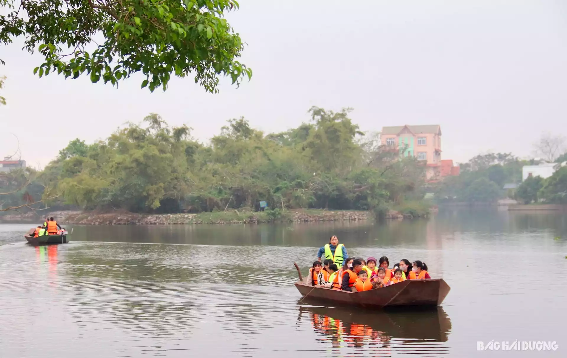 Đảo Cò (Hải Dương) đón hơn 3.000 du khách