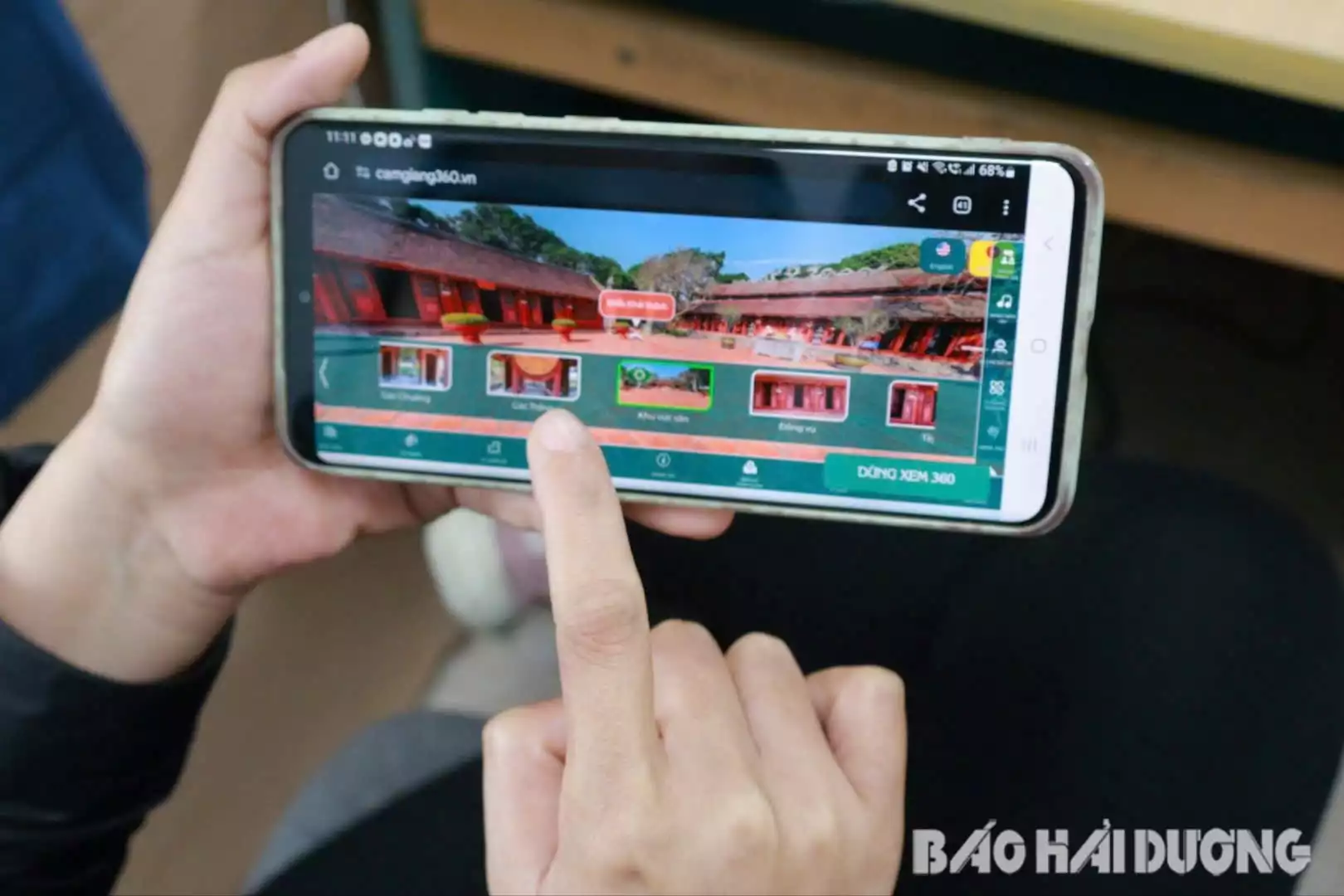 Cẩm Giàng xây dựng cơ sở dữ liệu và bản đồ số di tích quốc gia đặc biệt