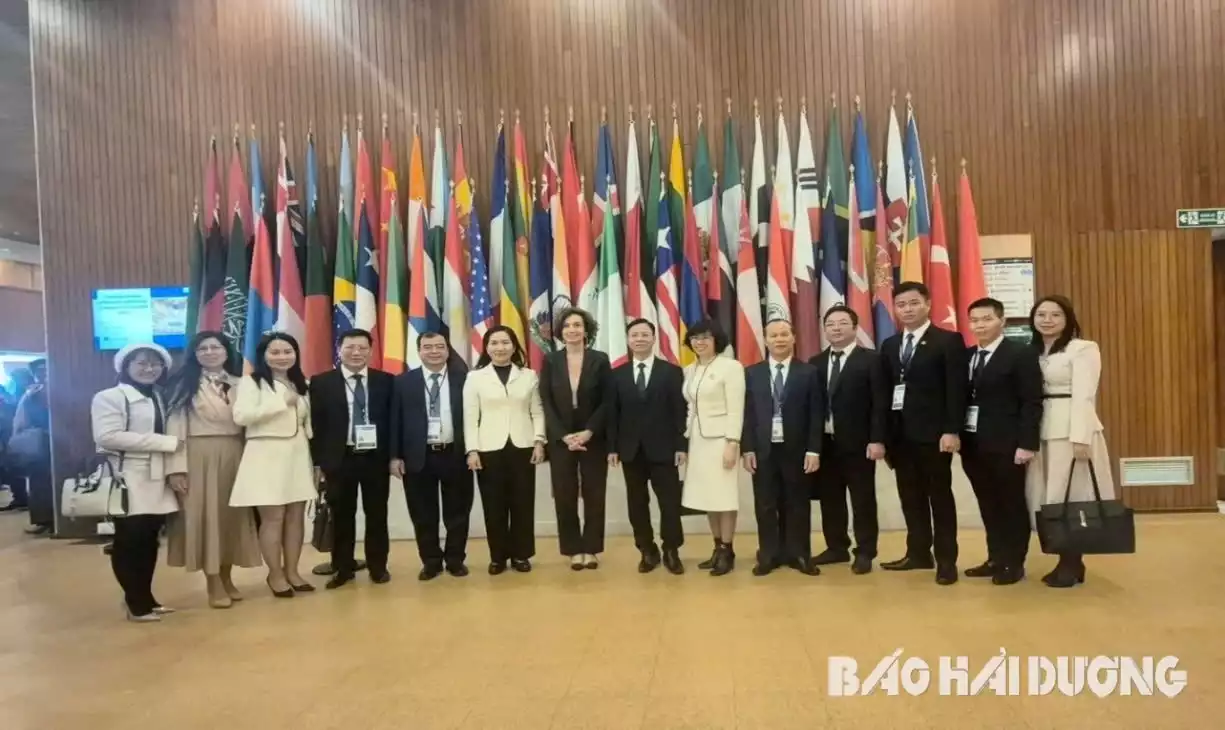 Đoàn công tác tỉnh Hải Dương đề nghị UNESCO công nhận Yên Tử - Vĩnh Nghiêm - Côn Sơn, Kiếp Bạc là di sản thế giới